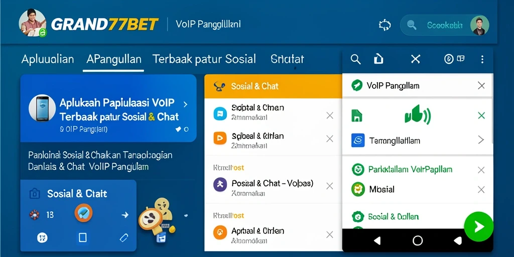 Tampilan antarmuka GRAND77BET yang sederhana dan modern.