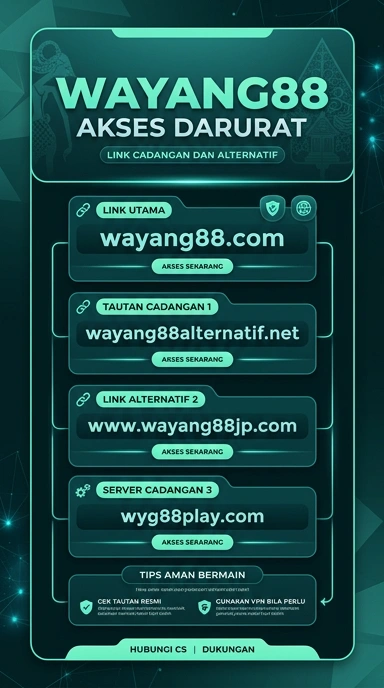 Link Alternatif Aman untuk Akses wayang88