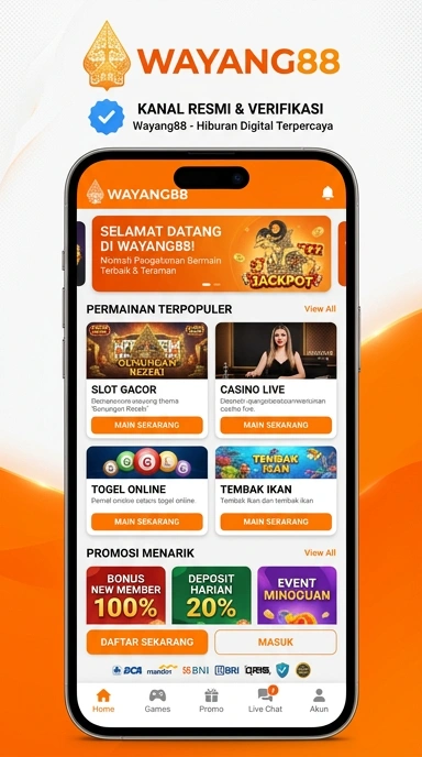 Kanal Resmi Wayang88 untuk Pengguna Android